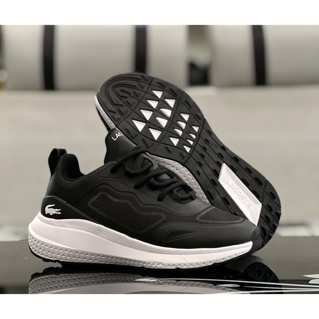 Giày Lacoste Da Chính Hãng Nữ Đế Bằng Full Box