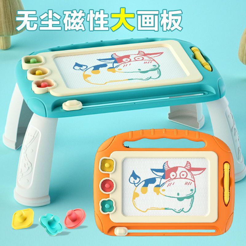 Bảng Vẽ Xóa Nam Châm Nhiều Màu Sắc Cho Bé 1-3 Tuổi