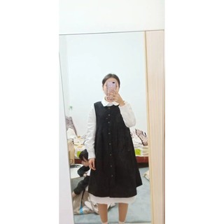 [ ORDER ] Yếm váy đen dài