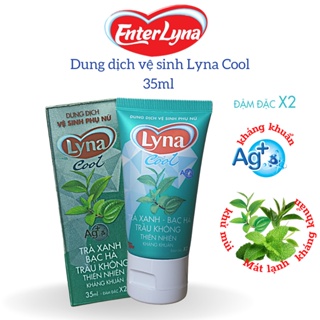 Dung dịch vệ sinh lyna cool tuýp 35ml chiết xuất trầu không trà xanh bạc - ảnh sản phẩm 1