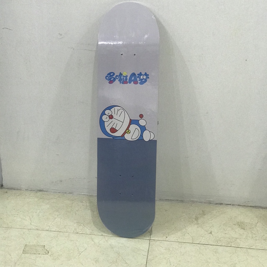 Ván Trượt Thế Thao Skateboard Hoạ Tiết Hoạt Hình Chất Liệu Gỗ Phong 7 Lớp Trục Kim Loại Tải Trọng 50kg