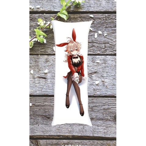 Gối ôm kaedehara kazuha build dài 40x1m/ Gối in hình kaedehara kazuha build