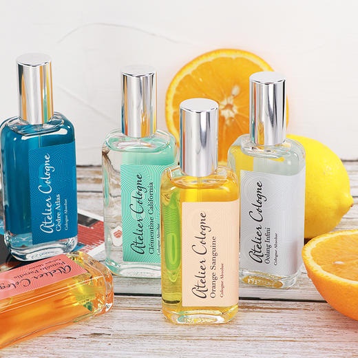 Nước Hoa Atelier Cologne Cam / Cedar / Wuji Oolong / California Mùa Hè 30ml Atelier Cologne Perfume 30ml Cabernet Orange / Cedar / Wuji Oolong / California Summer
