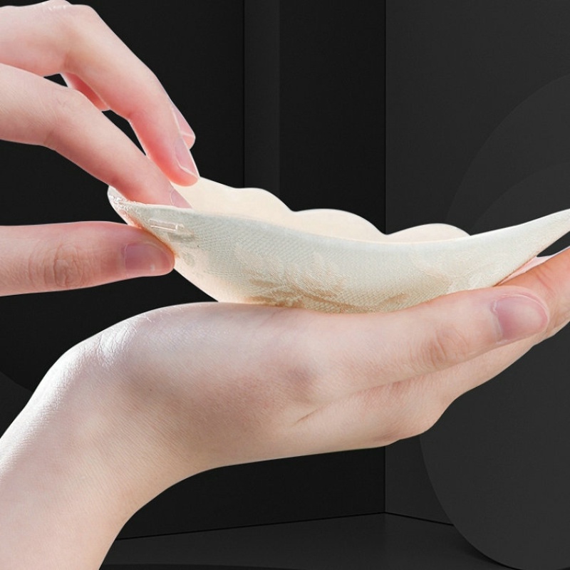 AOFEIQIKE AOFEIQIKE Miếng Dán Ngực Silicone Vô Hình Tái Sử Dụng Được Không Dây Cup A-E []