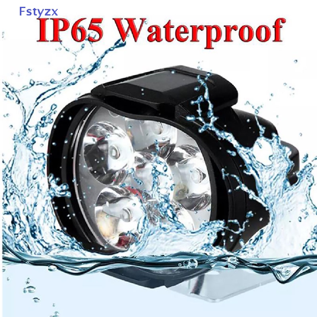 1 Cặp Đèn Pha 6 Bóng Led Siêu Sáng Cho Xe Máy