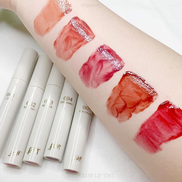 Son Tint Bóng Bbia Glow Lip Tint (5 Màu) 3.2g