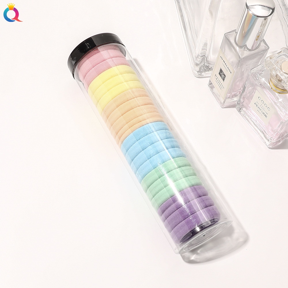 Dây buộc tóc MISS FANCY nhiều màu không đau đơn giản thời trang cho nữ