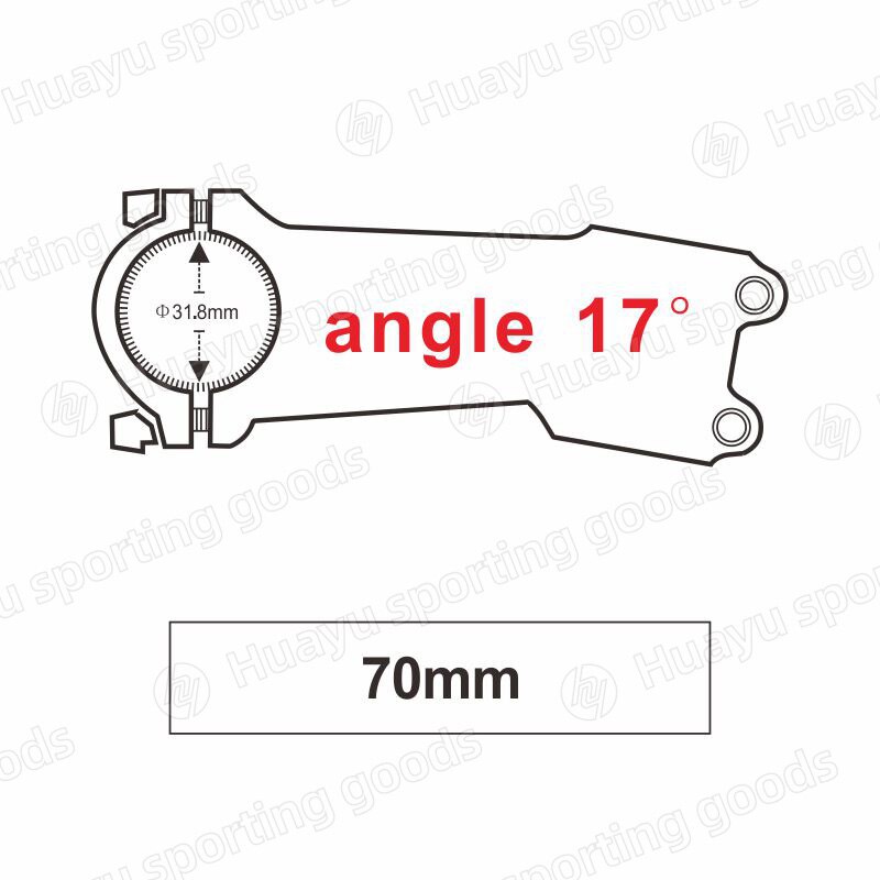 Trục Thân Xe Đạp Leo Núi Bằng Nhôm Carbon Màu Đen Bóng 31.8 * 60-120mm 3K