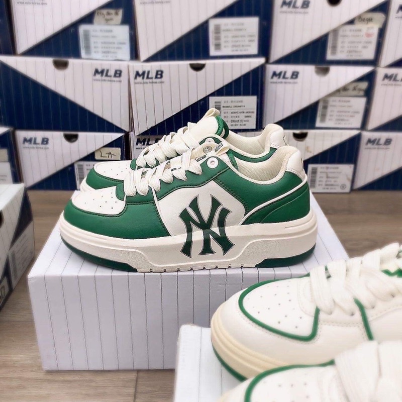 Giày liner MLB green basic