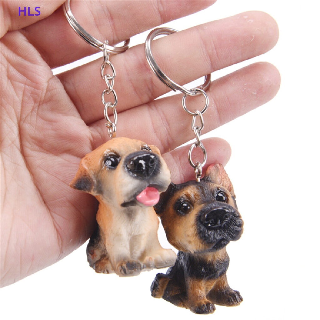 Móc Khóa Hình Thú Cưng Bằng Resin Đáng Yêu