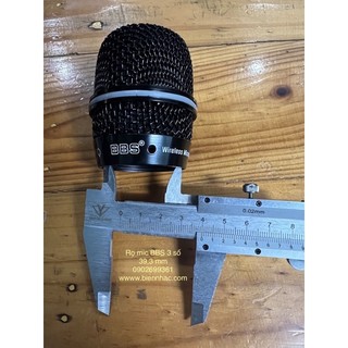 Rọ mic, đầu chụp mic BBS 3 số, 6 số