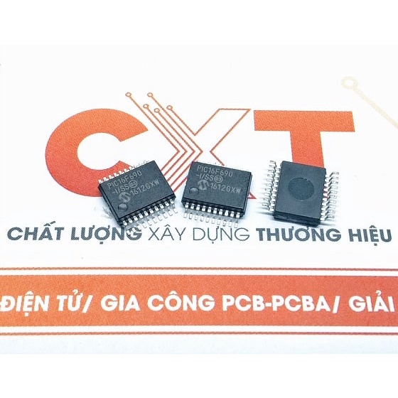 PIC16F690-I/SS IC MCU 8BIT 7KB FLASH 20SSOP