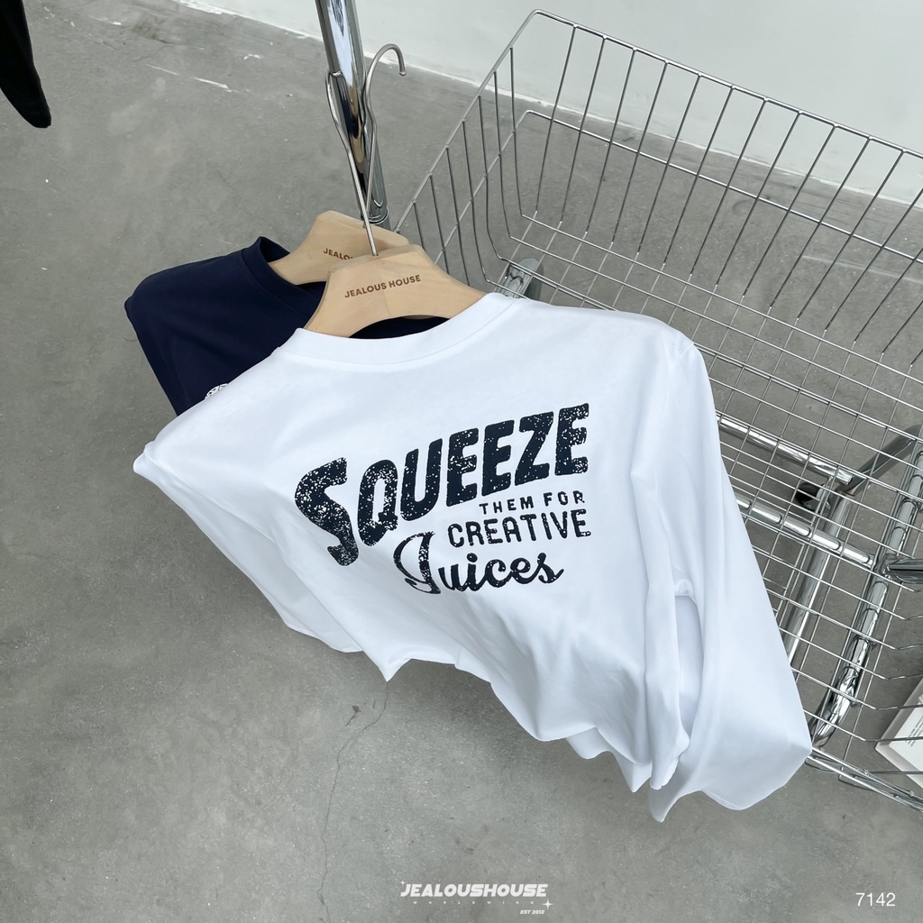 Áo phông dài tay squeeze - 7142