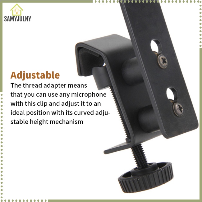 Giá Đỡ Micro Kẹp Trống SAM Gj03 Chống Sốc Tùy Chỉnh Tiện Dụng