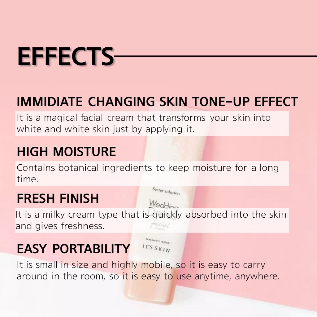 Kem Làm Trắng Tông Màu Da Secret