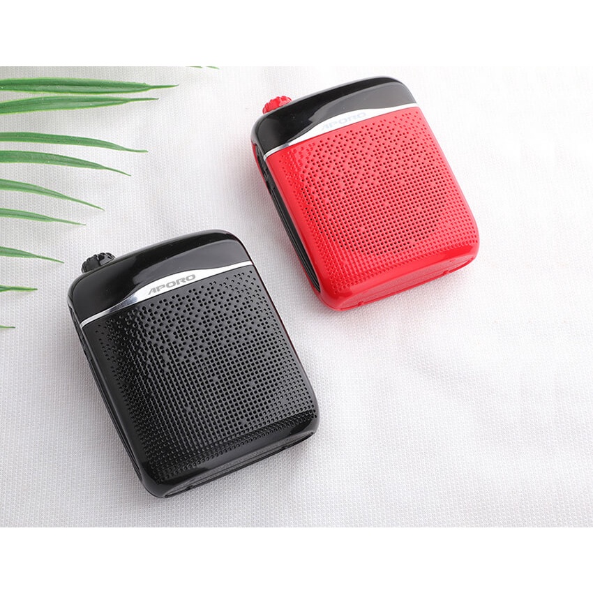 MÁY TRỢ GIẢNG APORO T21 2.4G | MIC KO DÂY, CS 20W, BLUETOOTH, GHI ÂM