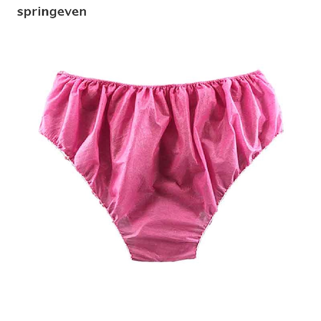 Set 10 Quần Lót Cotton Không Dệt Dùng Một Lần Cho Phụ Nữ Sau Sinh