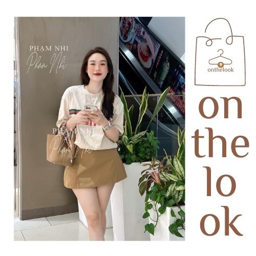 Set hotgirl áo phông Gúc - Chi + chân váy A hottrend, năng động, trẻ trung, set áo phông, chân váy, rẻ vô địch