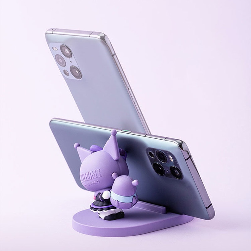 SANRIO Disney Giá Đỡ Điện Thoại Bằng acrylic Hình Gấu / Người Ngoài Hành Tinh / Dâu Tây Để Bàn Trang Trí