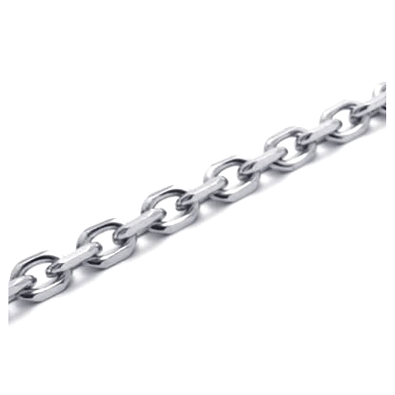 Vòng cổ Bạc Bằng Thép Không Gỉ Chiều Dài 70cm 5mm