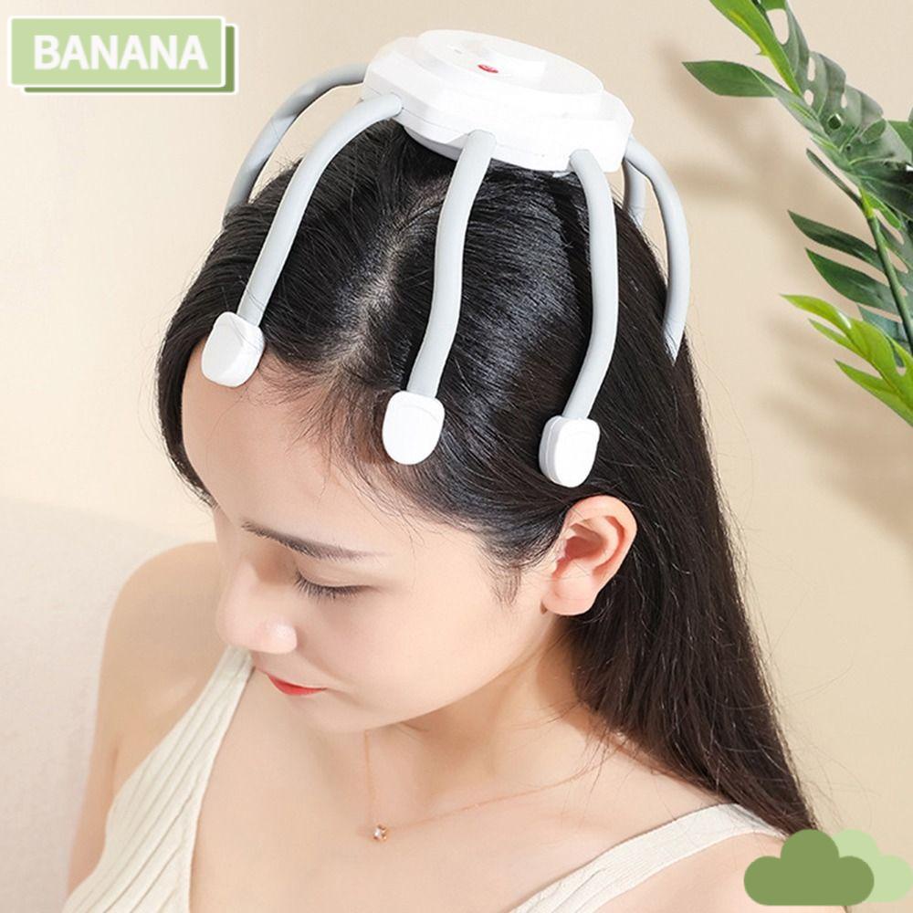 Máy Mát Xa Đầu Chuối 1 Chạy Điện Không Gây Đau Đầu Giúp Giảm Căng Thẳng Và Vui Nhộn