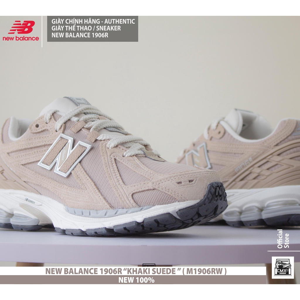 Giày New Balance 1906R KHAKI SUEDE  - AUTHENTIC 100%