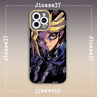 Ốp lưng iphone samsung xiaomi oppo cạnh vuông Jicase JMcase Muto Yugi Yu Gi Oh Anime Manga Nhật Bản
