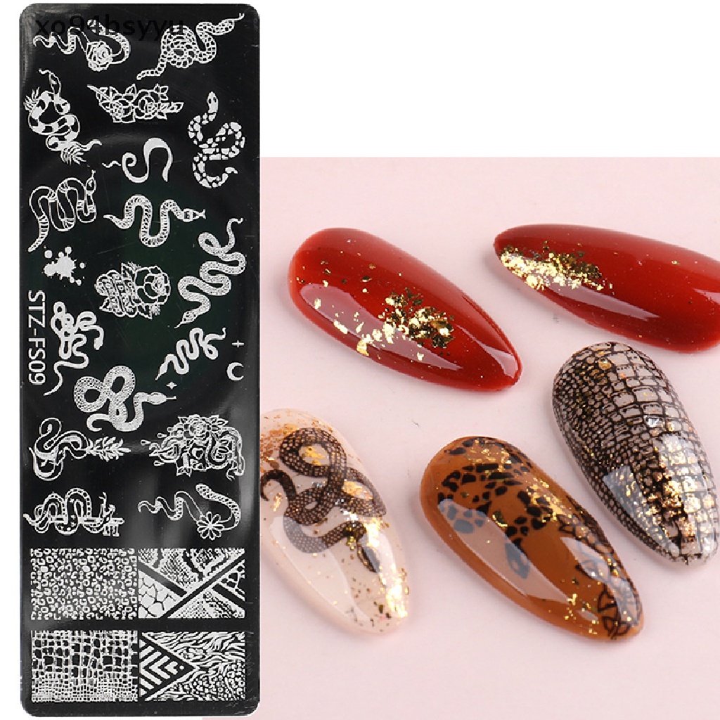 1 Tấm Khuôn Vẽ Trang Trí Móng Tay Nghệ Thuật xo94bsyyu