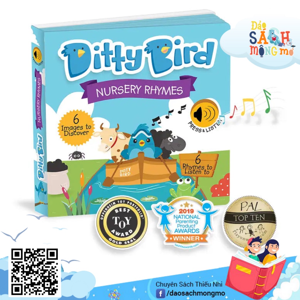 Đồ Chơi Âm Nhạc Ditty Bird: Nursery Rhymes