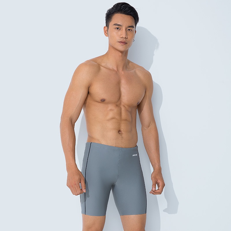 MOMASONG Quần bơi cao cấp nam giới Quần Bơi Boxer Dáng Dài Nhanh Khô Chuyên Nghiệp Cho Nam