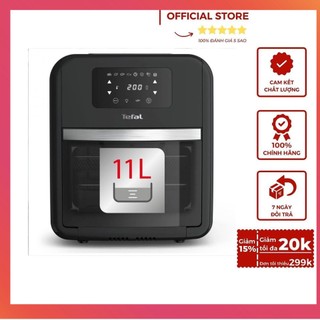 Nồi chiên không dầu tefal fw5018, dung tích 11l, 8 chương trình nấu, công suất 2000w, nhập đức, bh 12 tháng