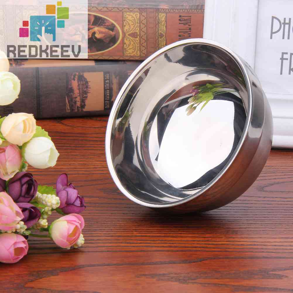 Bát Ăn Cơm Hai Lớp Cách Nhiệt Bằng Thép Không Gỉ Dành Cho Trẻ