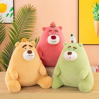 Gấu bông Lotso đội quả ngồi 40cm
