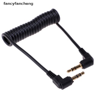 Dây cáp âm thanh xoắn ốc 90 độ jack cắm 3.5mm