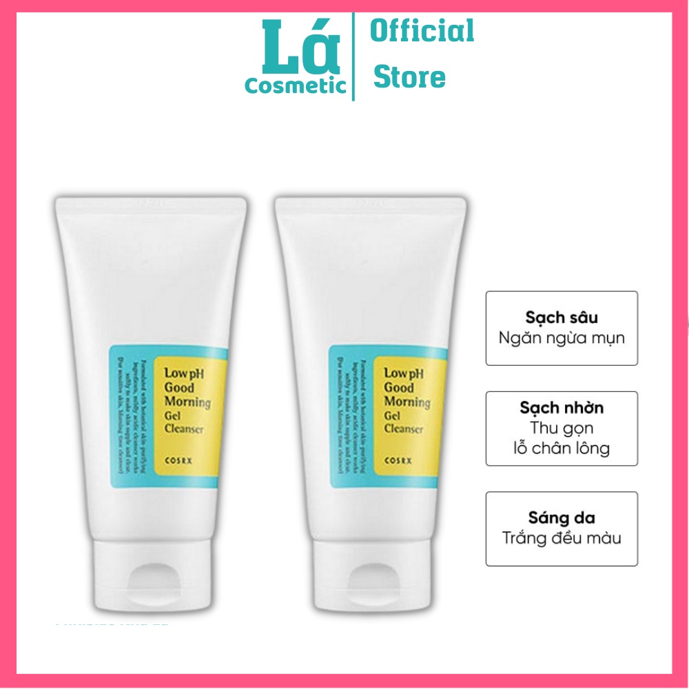 💥Sữa Rửa Mặt💥 Cosrx - Low PH Good Morning Gel Cleanser Sạch Sâu An Toàn Dịu Nhẹ .