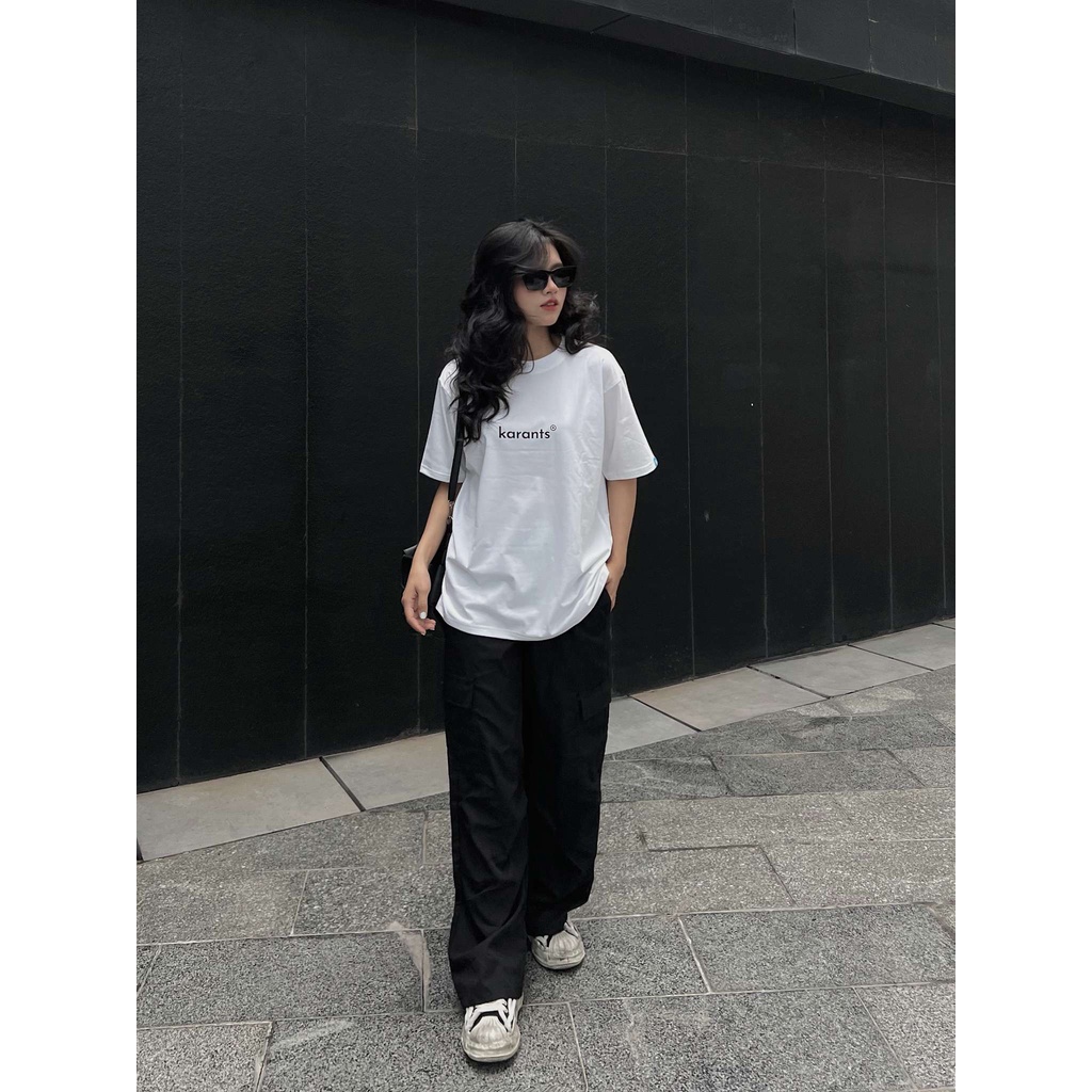Áo Thun Local Brand Unisex Karants Premium 100% Cotton Basic Tee - KR01A- JKLB2023