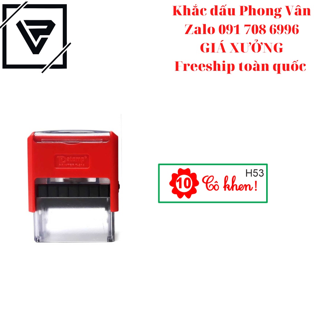 Bộ dấu nhận xét tiểu học mã H51-H99 DÀNH CHO GIÁO VIÊN