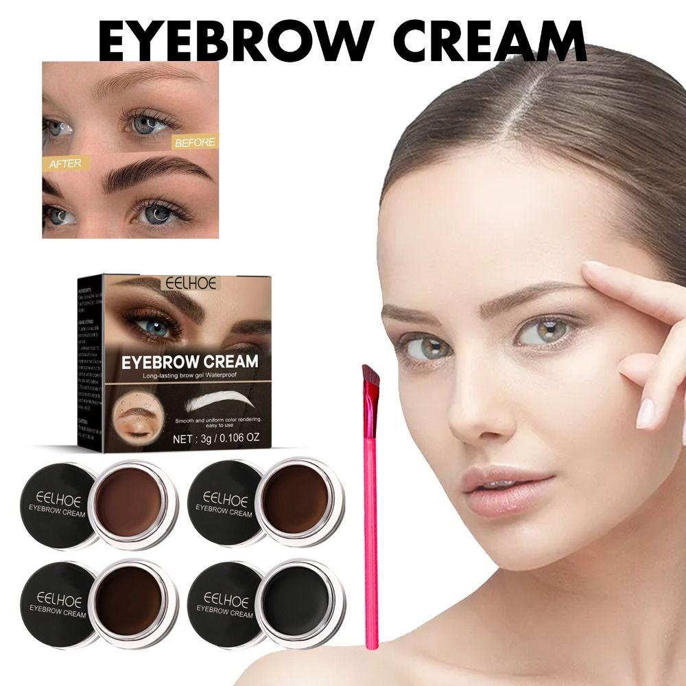 Cọ Trang Điểm Chân Mày 4D Cao Cấp Chuyên Dụng