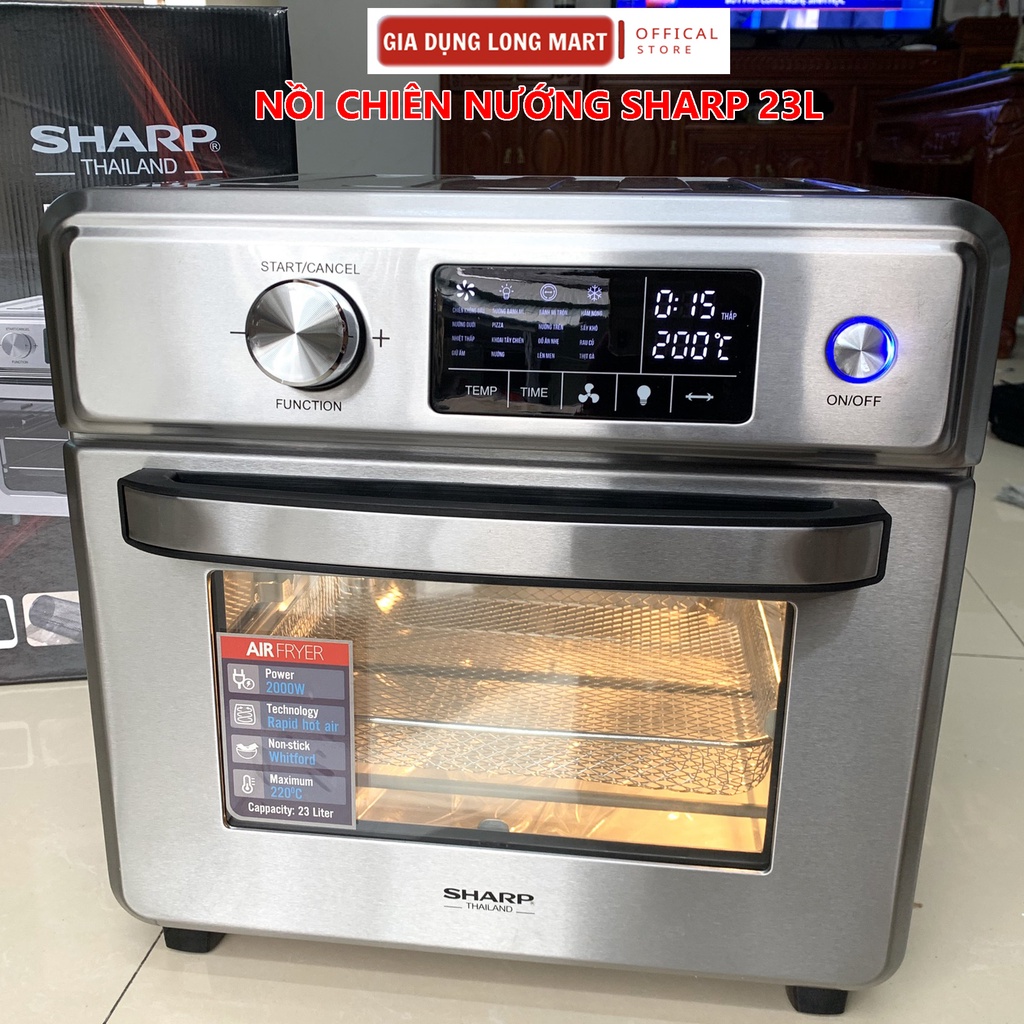 Nồi chiên không dầu SHARP 23L