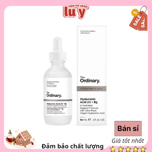 Serum The Ordinary Hyaluronic Acid 2% + B5 - Tinh chất The Ordinary B5 cấp ẩm và phục hồi da