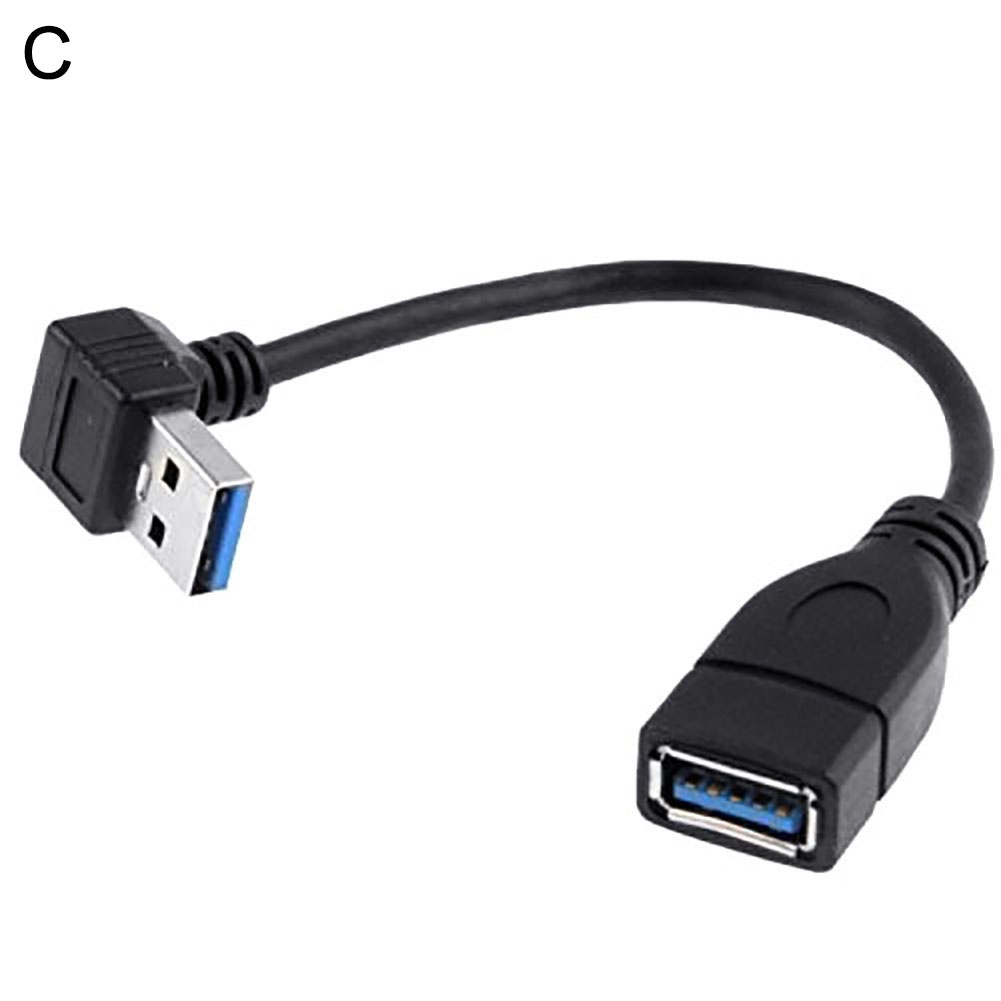 Cáp chuyển đổi USB 3.0 Type A LENOVO đầu cắm sang cổng cắm 90 độ chuyên dụng