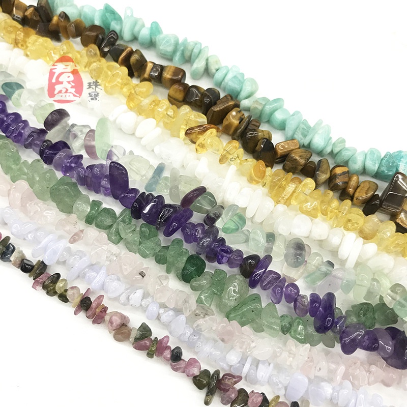 Chuỗi Hạt Đá Thạch Anh Tím Tự Nhiên Dùng Làm Trang Sức diy