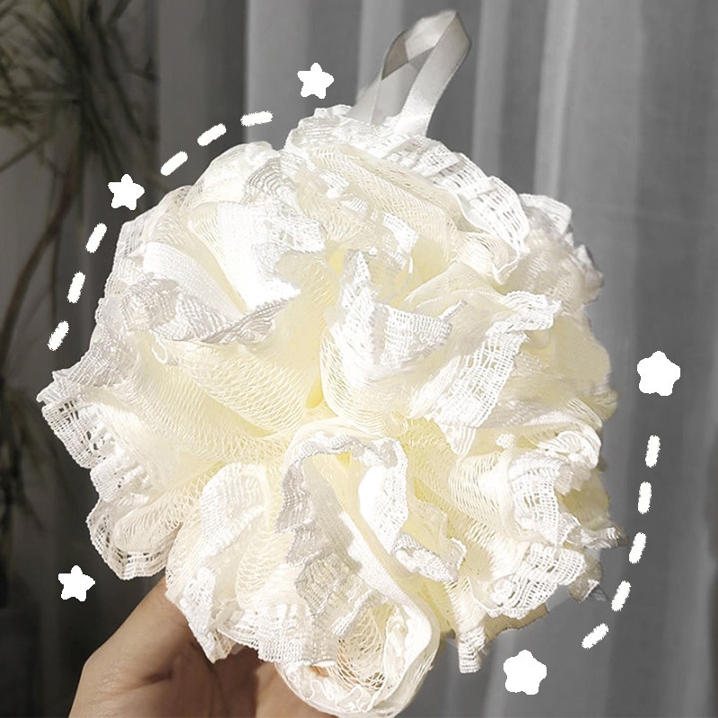 Bông Tắm Tạo Bọt Siêu Mềm Mại Hình Bông Hoa ruiyan HB