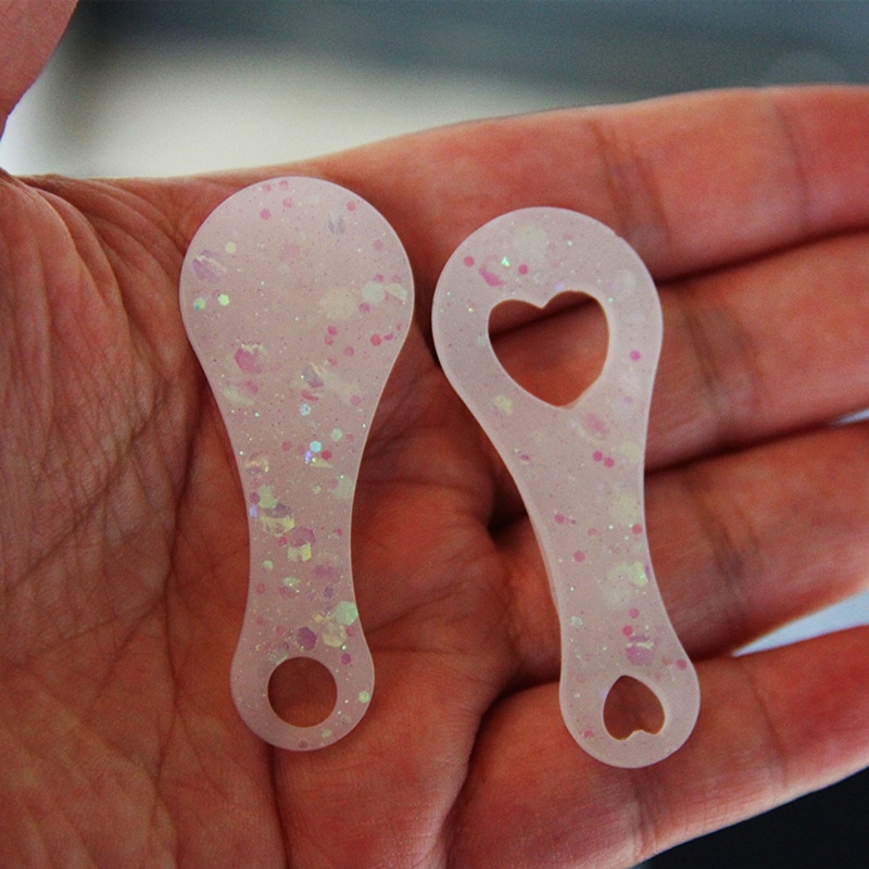 Khuôn Làm Móc Khóa Bằng Nhựa Resin Hình Xe Đẩy Mua Sắm