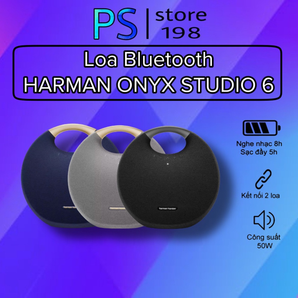 Loa Bluetooth Harman Kardon Onyx Studio 6 - Mới Chính Hãng XÁCH TAY