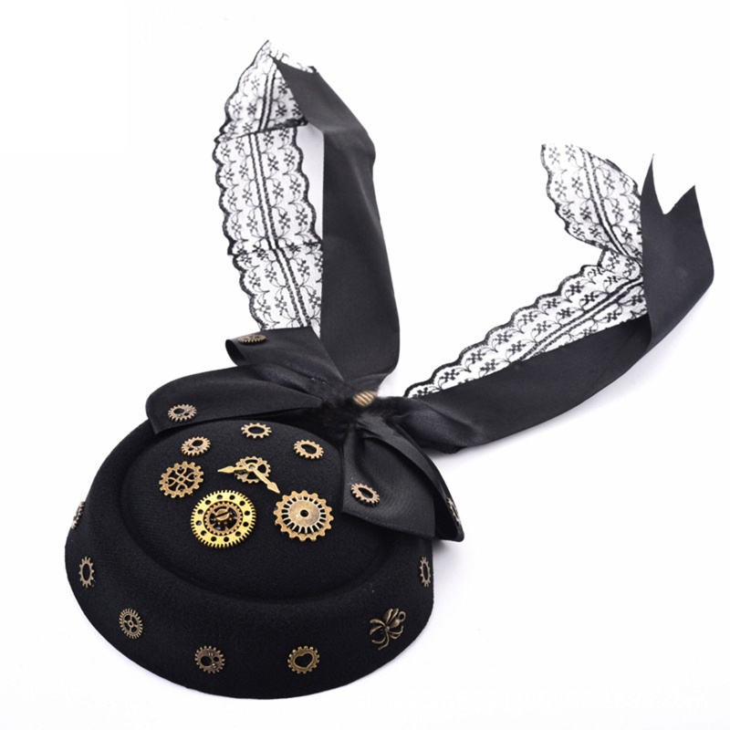Kẹp Tóc Hình Nón Hơi Nước Phong Cách Steampunk Cho Người Lớn Dịp Halloween