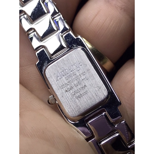 💝Đồng hồ Si Nữ Bạc Đúc 925 hiệu AUBERGE, thương hiệu Thụy Sĩ🇨🇭