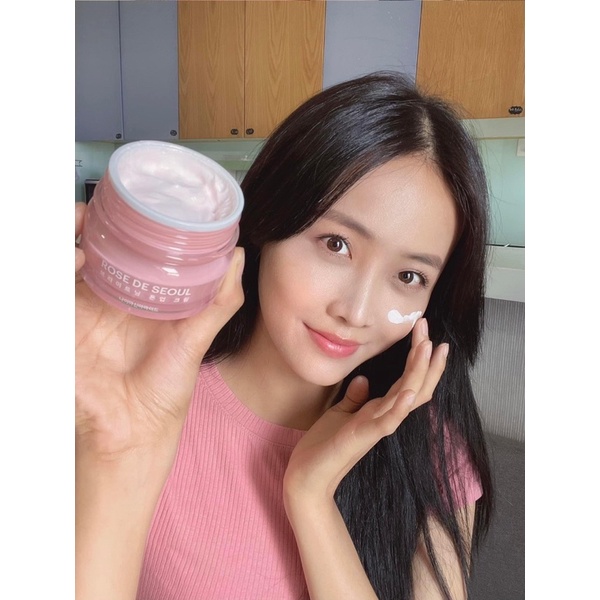 Kem ngày rose de seoul hạn 12-2025 lọ 50g dưỡng trắng chống nắng