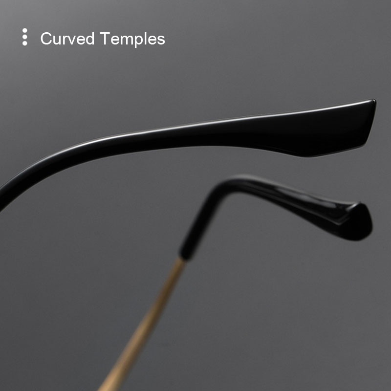 Kính Mát Gọng Kim Loại Siêu Nhẹ Phong Cách Retro Thời Trang Cho Nam