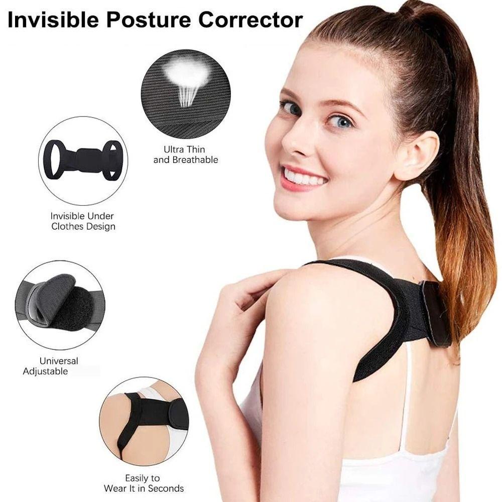 YVE Set 2 Đai Đeo Điều Chỉnh Tư Thế Lưng Cho Nam Nữ